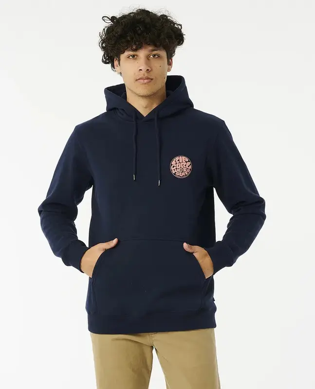MOLETOM RIP CURL WETSUIT ICON HOOD BRAZIL DARK NAVY