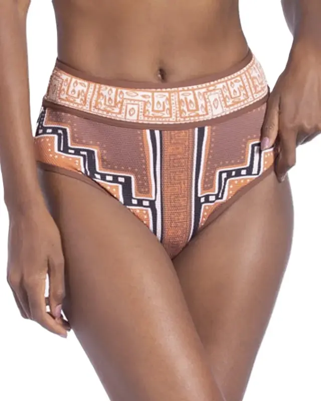 CALCINHA BIQUINI RIP CURL PACIFIC DREAMS HI GOOD 4590-CINNAMON