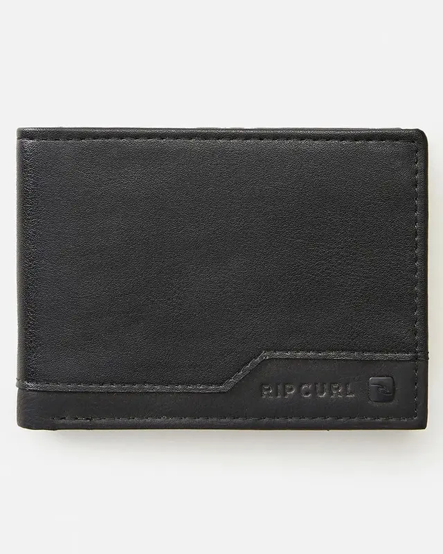 CARTEIRA RIP CURL RIDGE PU ALL DAY 2104-BLACK/GREY