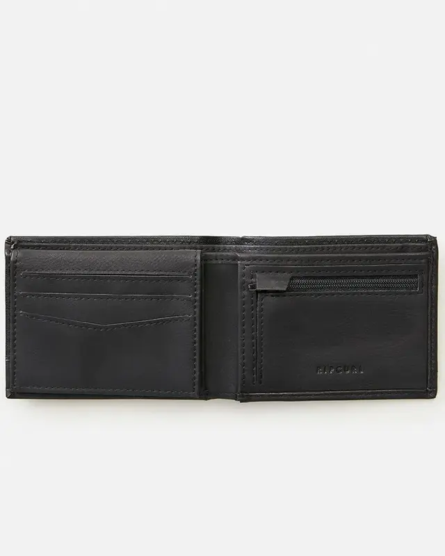 CARTEIRA RIP CURL RIDGE PU ALL DAY 2104-BLACK/GREY