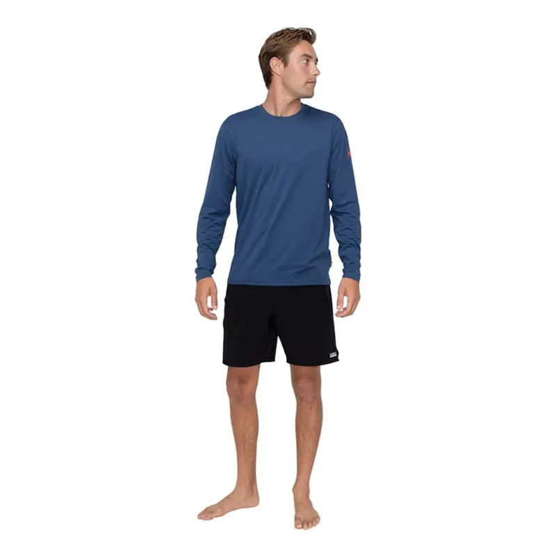 CAMISETA FLORENCE MANGA LONGA UV AIRTEX AZUL MARINHO