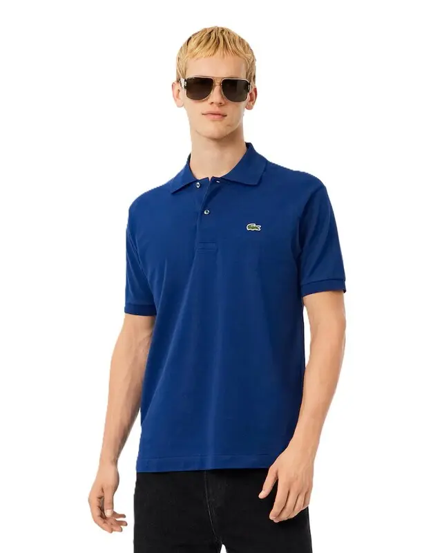 CAMISA POLO LACOSTE L.12.12 NAVY BLUE