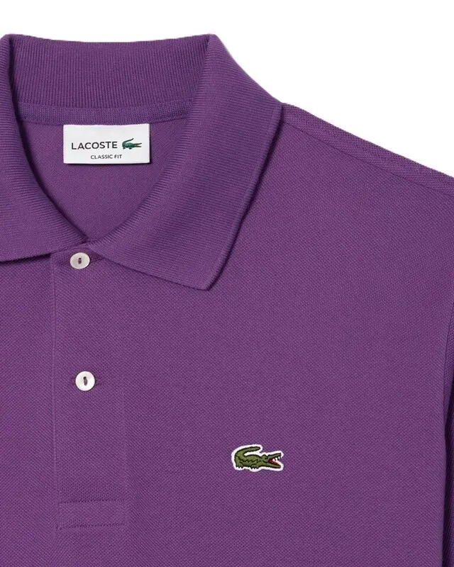 CAMISA POLO LACOSTE L.12.12 PURPLE