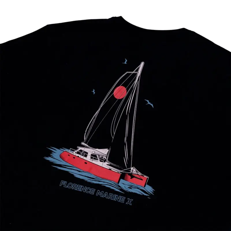 CAMISETA FLORENCE JIB POCKET AZUL MARINHO
