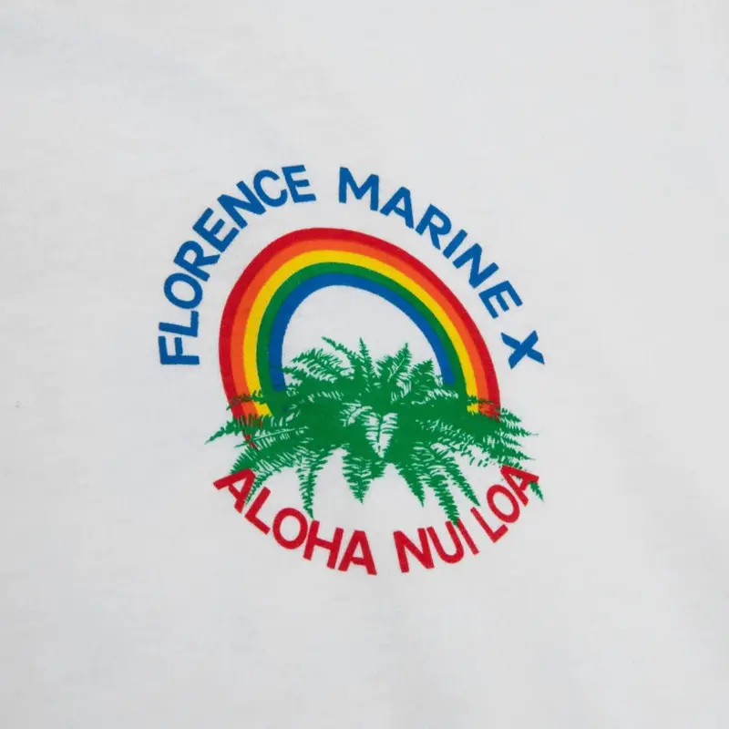 CAMISETA FLORENCE MANGA CURTA DIAMOND HEAD BRANCO