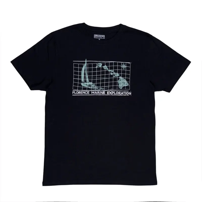 CAMISETA FLORENCE MANGA CURTA VELA PRETO