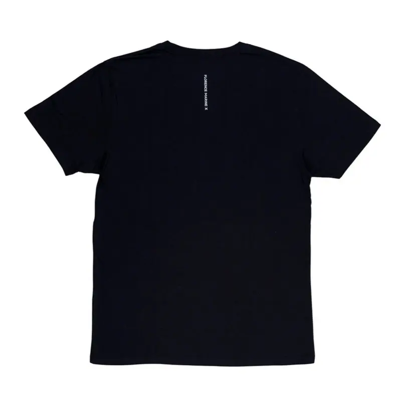 CAMISETA FLORENCE MANGA CURTA VELA PRETO