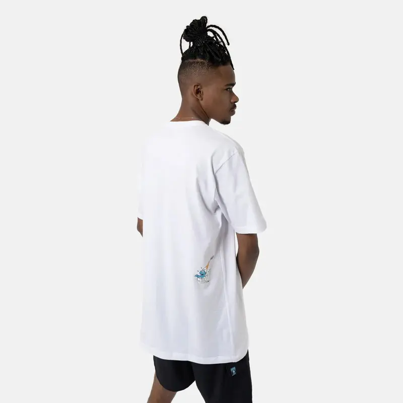CAMISETA LOST SMURFS MISTERY BOX BRANCO