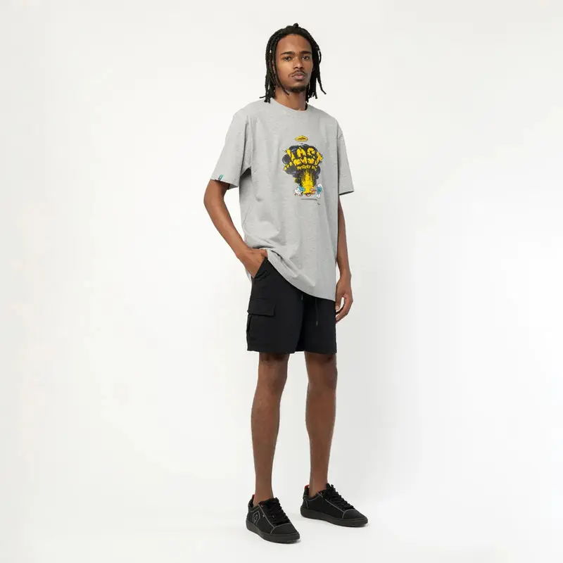 CAMISETA LOST SMURFS MISTERY BOX MESCLA MEDIO