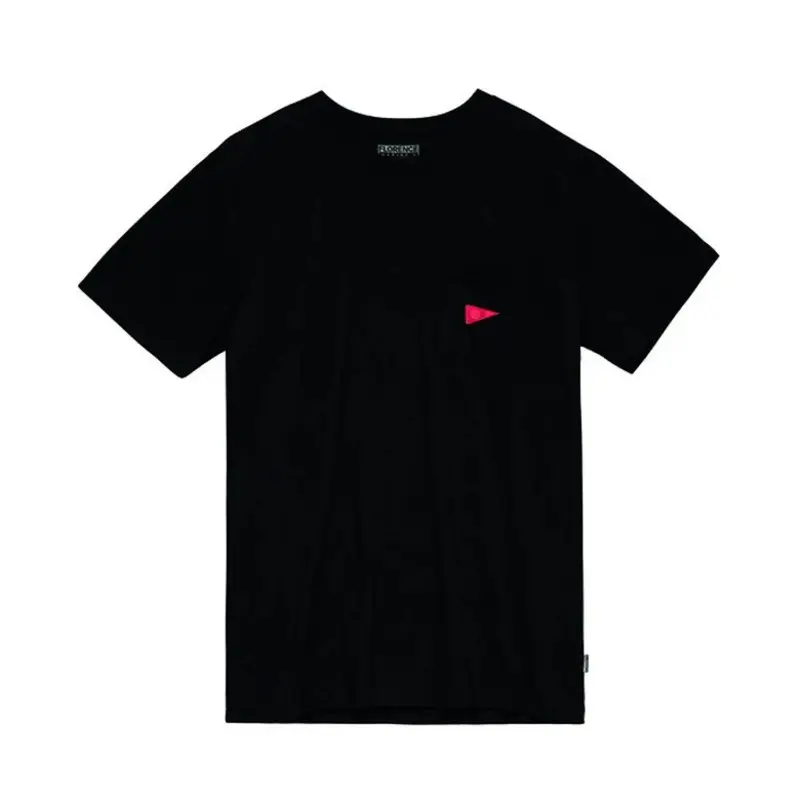 CAMISETA MANGA CURTA COM BOLSO BURGEE POCKET PRETO