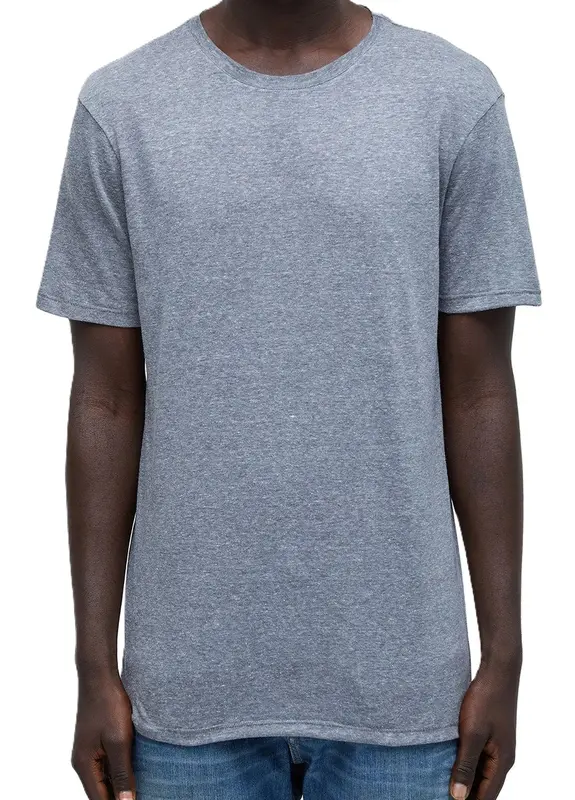 CAMISETA OSKLEN T-SHIRT LIGHT E-BASICS II CINZA MESCLA