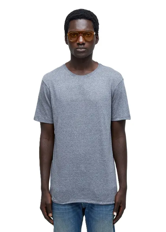 CAMISETA OSKLEN T-SHIRT LIGHT E-BASICS II CINZA MESCLA