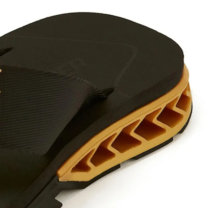 SANDALIA KENNER RAKKA L7NNON PRETO/DOURADO