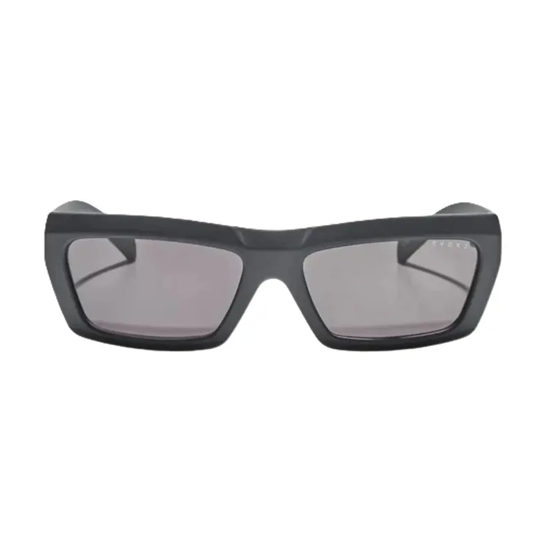 OCULOS DE SOL EVOKE OUTLAW A11 MIDNIGHT MATTE SILVER GRAY TOTAL UNICA