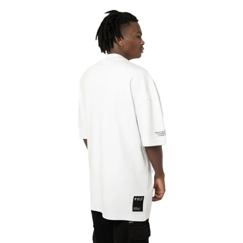 CAMISETA MCD BOX FIT GOLA MCD BRANCO