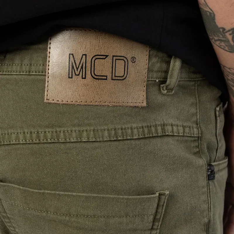 CALCA MCD DENIM SLIM FIT OLIVA
