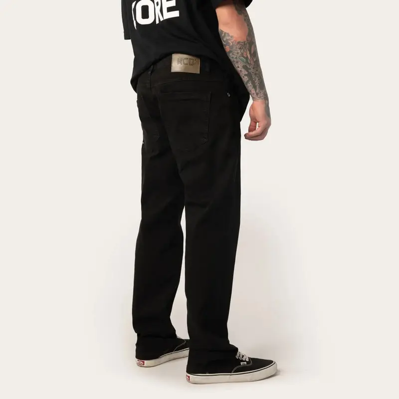 CALCA MCD DENIM SLIM FIT PRETO