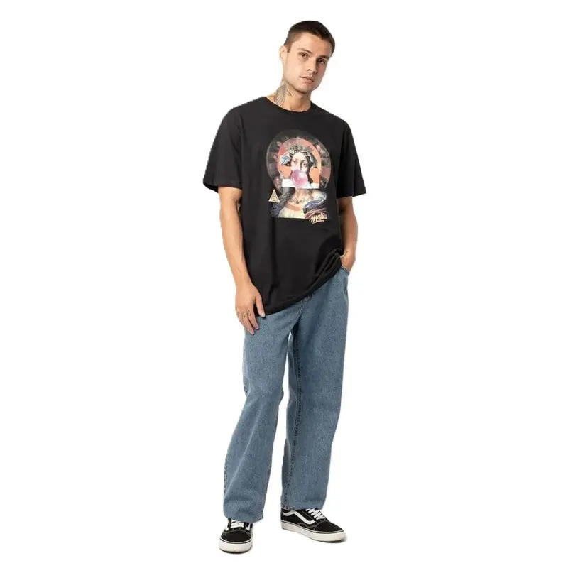 CAMISETA MCD REGULAR SANTA COROA PRETO
