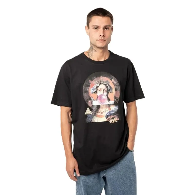 CAMISETA MCD REGULAR SANTA COROA PRETO