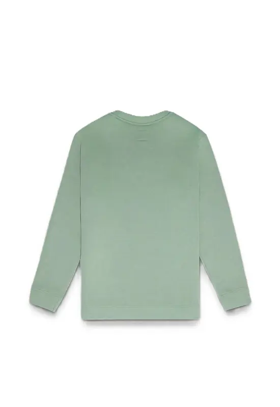 MOLETOM VANS CLASSIC CREW JUVENIL ICEBERG GREEN