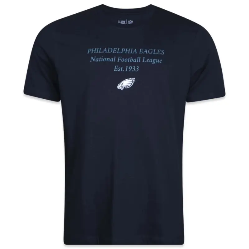 CAMISETA NEW ERA PHILADELPHIA EAGLES ALL CLASSIC PRETO