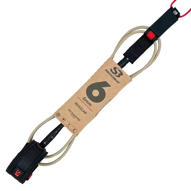 LEASH SILVERBAY PRO SLIM REGULAR 6 6MM SAND WHISPER