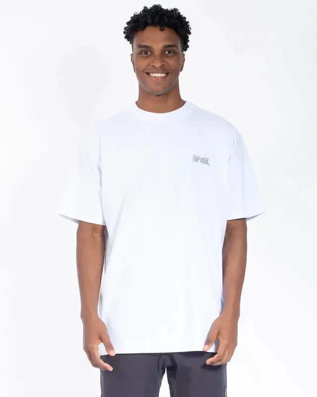CAMISETA RIP CURL SKULL FLORAL TEE WHITE