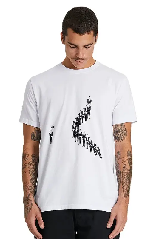 CAMISETA EMPTY MIND BRANCO