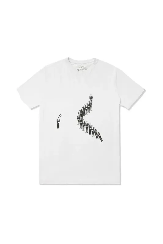 CAMISETA EMPTY MIND BRANCO