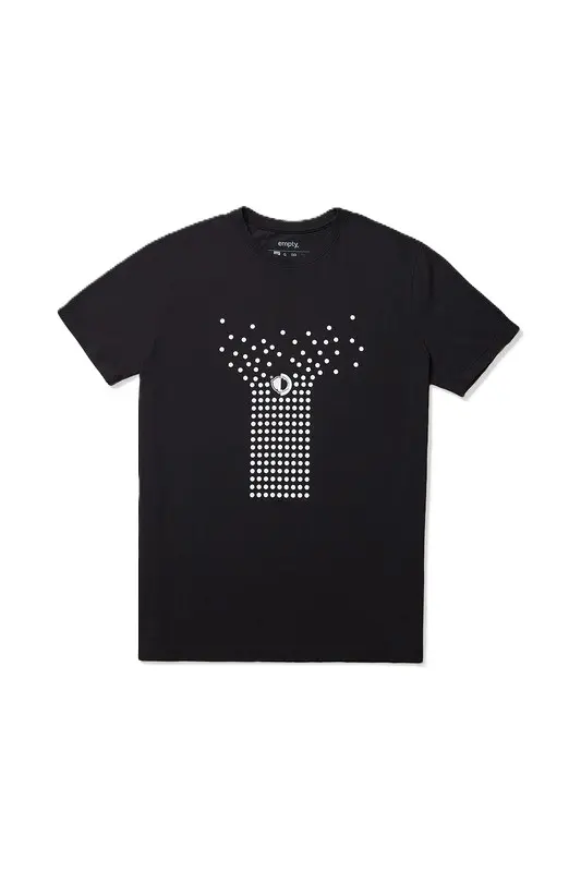 CAMISETA EMPTY DESALIENE-SE PRETO