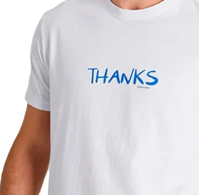 CAMISETA EMPTY THANKS BRANCO