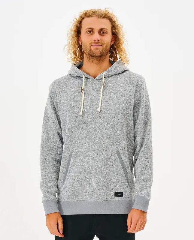 MOLETOM RIP CURL CRESCENT HOOD 85-GREY MARLE