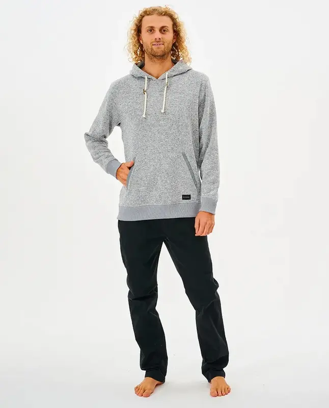 MOLETOM RIP CURL CRESCENT HOOD 85-GREY MARLE