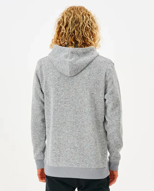 MOLETOM RIP CURL CRESCENT HOOD 85-GREY MARLE