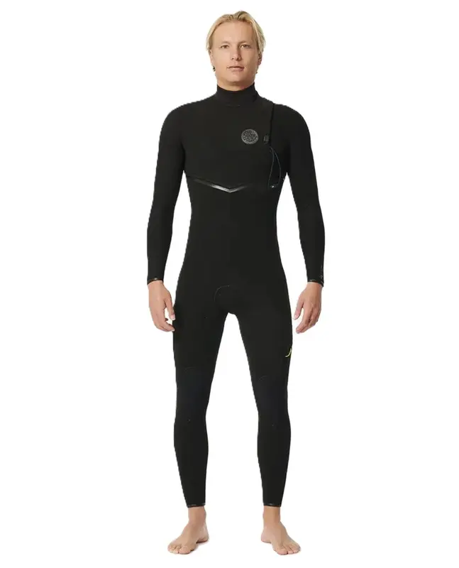LONG JOHN RIP CURL E BOMB 2:2 ZIP FREE 90-BLACK