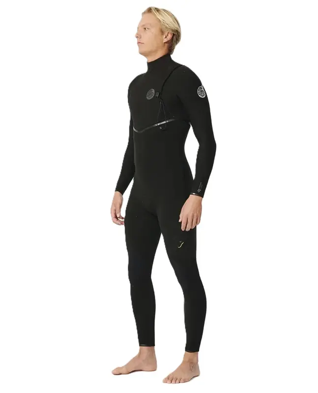 LONG JOHN RIP CURL E BOMB 2:2 ZIP FREE 90-BLACK