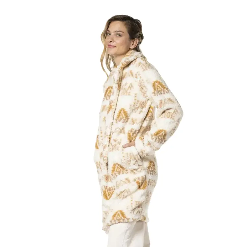 JAQUETA FLEECE BILLABONG MONTREAL LONGLI WHITE CAP