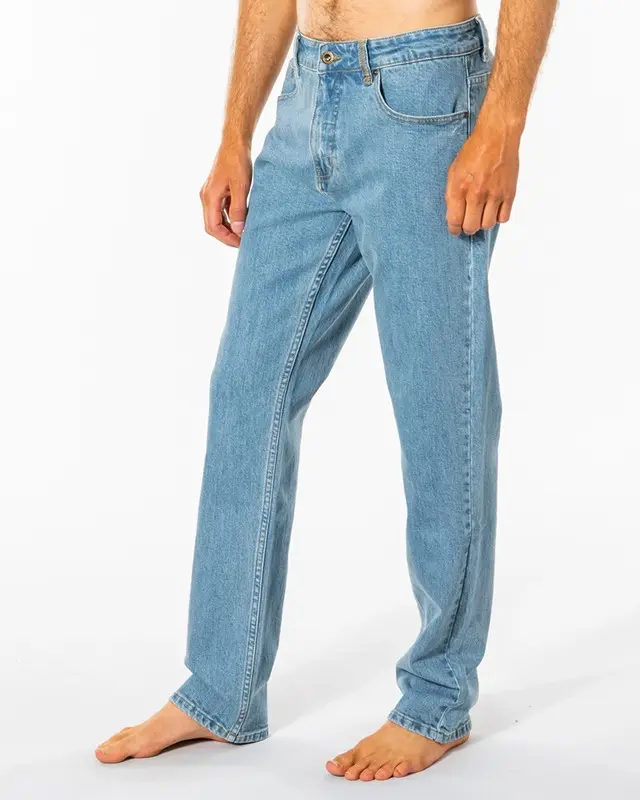 CALCA JEANS RIP CURL CLASSIC SURF DENIM PAN 9421-SALT BLUE