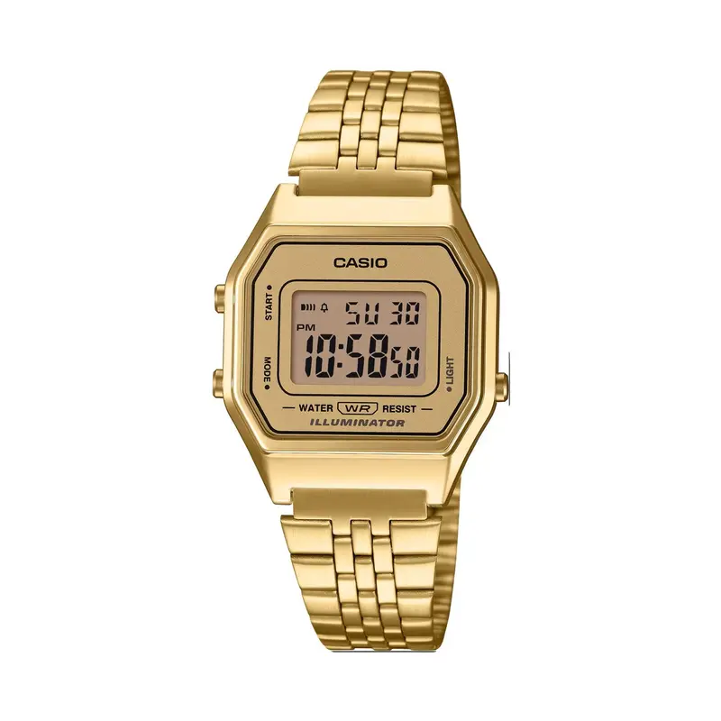 RELOGIO CASIO VINTAGE LA680WGA-9BDF-SC UNICA