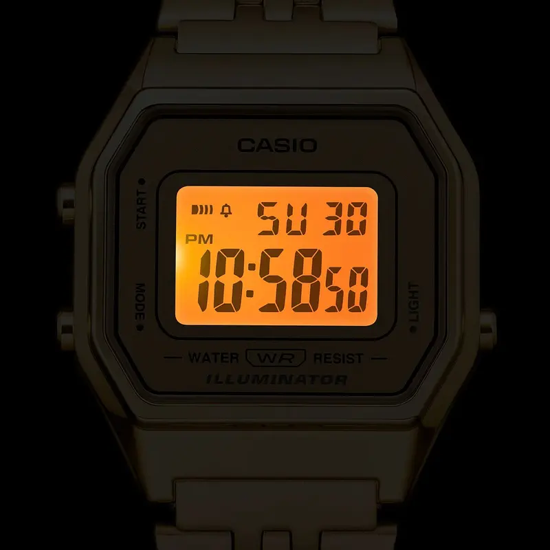 RELOGIO CASIO VINTAGE LA680WGA-9BDF-SC UNICA