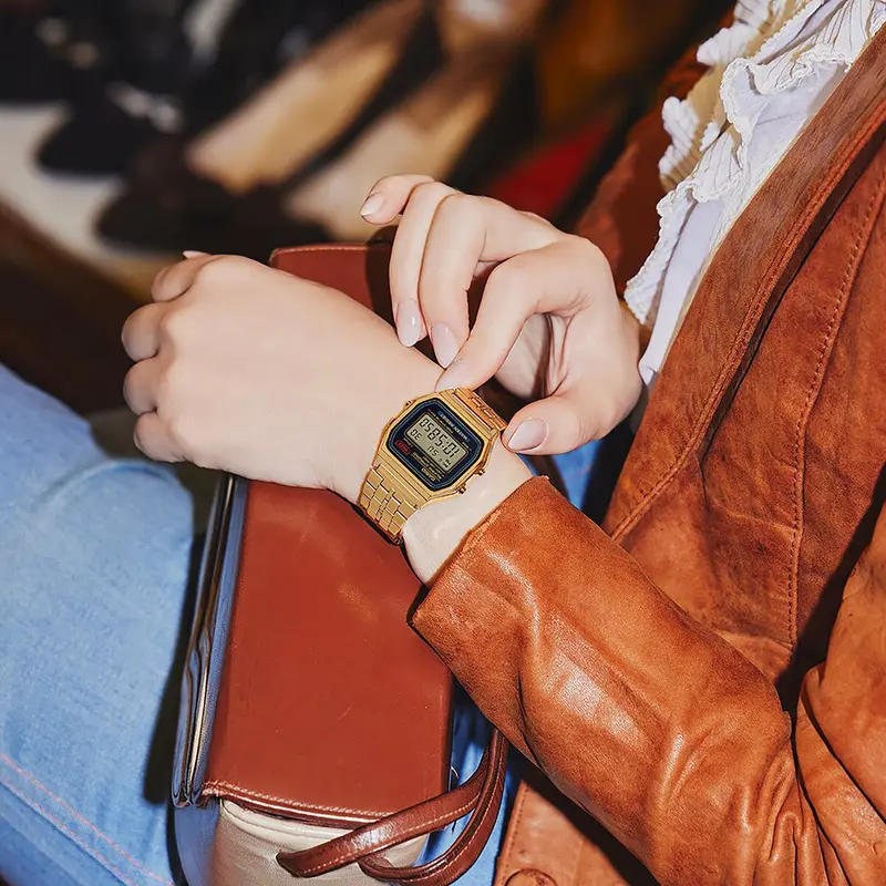 RELOGIO CASIO VINTAGE DOURADO UNICA