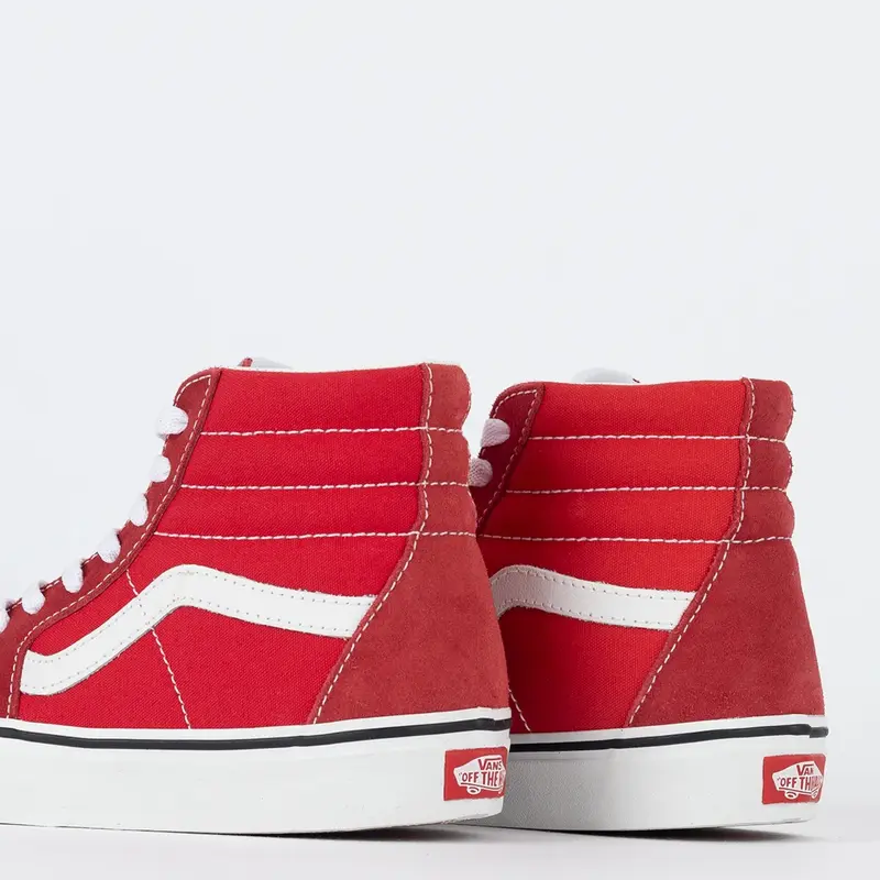 TENIS VANS UA SK8-HI RED/TRUE WHITE