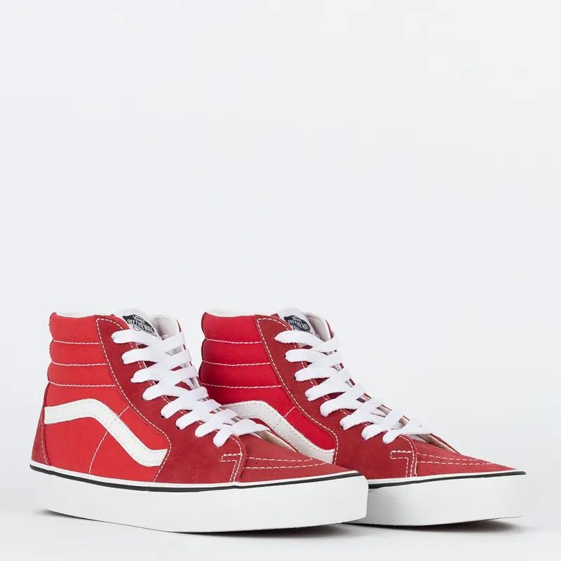 TENIS VANS UA SK8-HI RED/TRUE WHITE