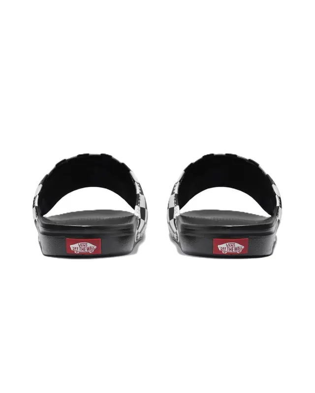CHINELO VANS SLIDE-ON LA COSTA (CHECKERBOARD) TRUE WHITE/BLAC