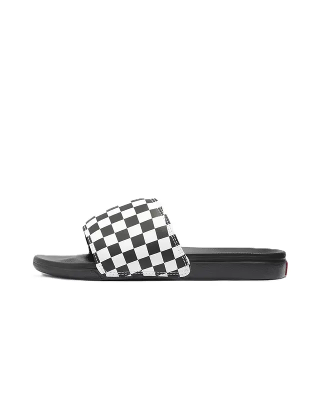 CHINELO VANS SLIDE-ON LA COSTA (CHECKERBOARD) TRUE WHITE/BLAC