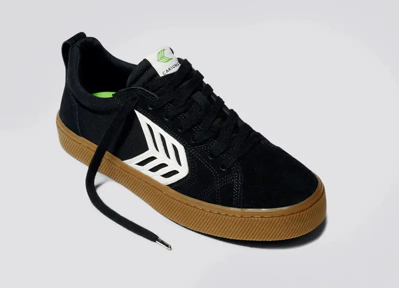 TENIS CARIUMA CATIBA PRO LOW ALL BLACK GUM IVORY