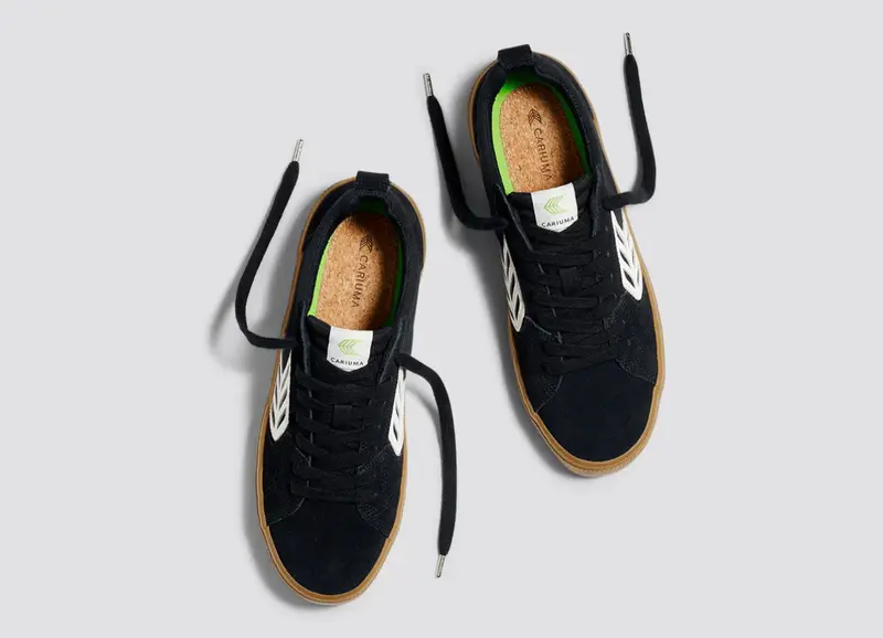 TENIS CARIUMA CATIBA PRO LOW ALL BLACK GUM IVORY