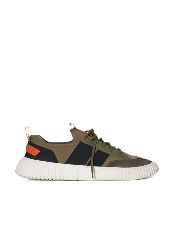 TENIS OSKLEN ARPX STRAPS OLIVA/PRETO/LARANJA