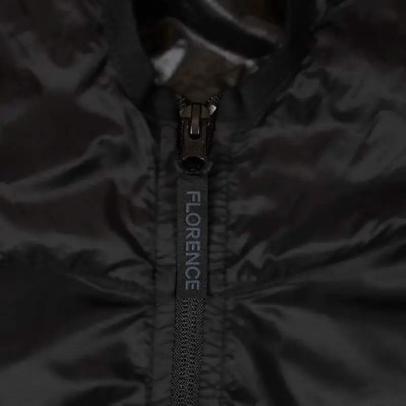 JAQUETA FLORENCE CORTA VENTO WINDBREAKER PRETO