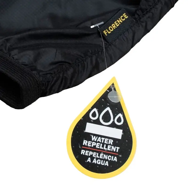 JAQUETA FLORENCE CORTA VENTO WINDBREAKER PRETO